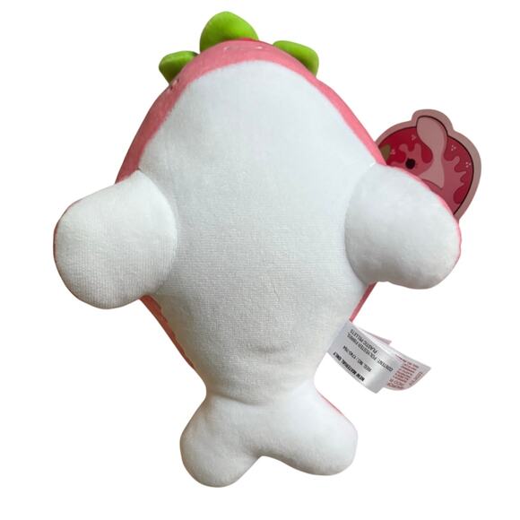 NWT Aurora Strawberry Nomwhal Plush 8” Pink Narwhal 14293 - Picture 6 of 11